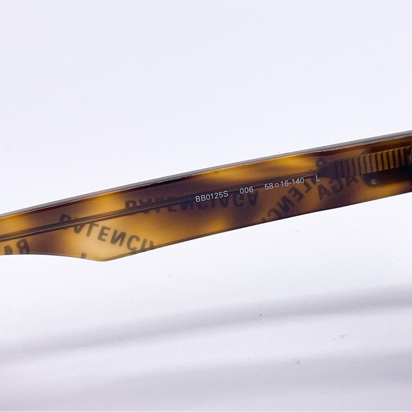 NEW BALENCIAGA SUNGLASSES BB0125S 006 HAVANA SUNGLASSES BALENCIAGA WOMEN BB0125S - Picture 8 of 9